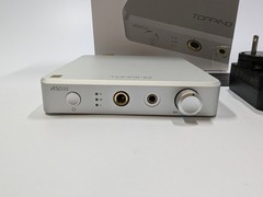 TOPPING A50 III Headphone Amplifier NFCA Preamp 4.4mm 6.35mm Silver Fast Ship