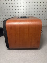 iHome iH14D AM/FM Alarm Clock Radio with iPod iPhone Dock & Aux-In – Wood Grain
