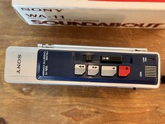 SONY WA-11 Soundabout Cassette Recorder FM/AM Radio Walkman Vintage Tested