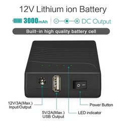 Talentcell Rechargeable 12V 3000Mah Lithium Ion Battery Pack For Led S