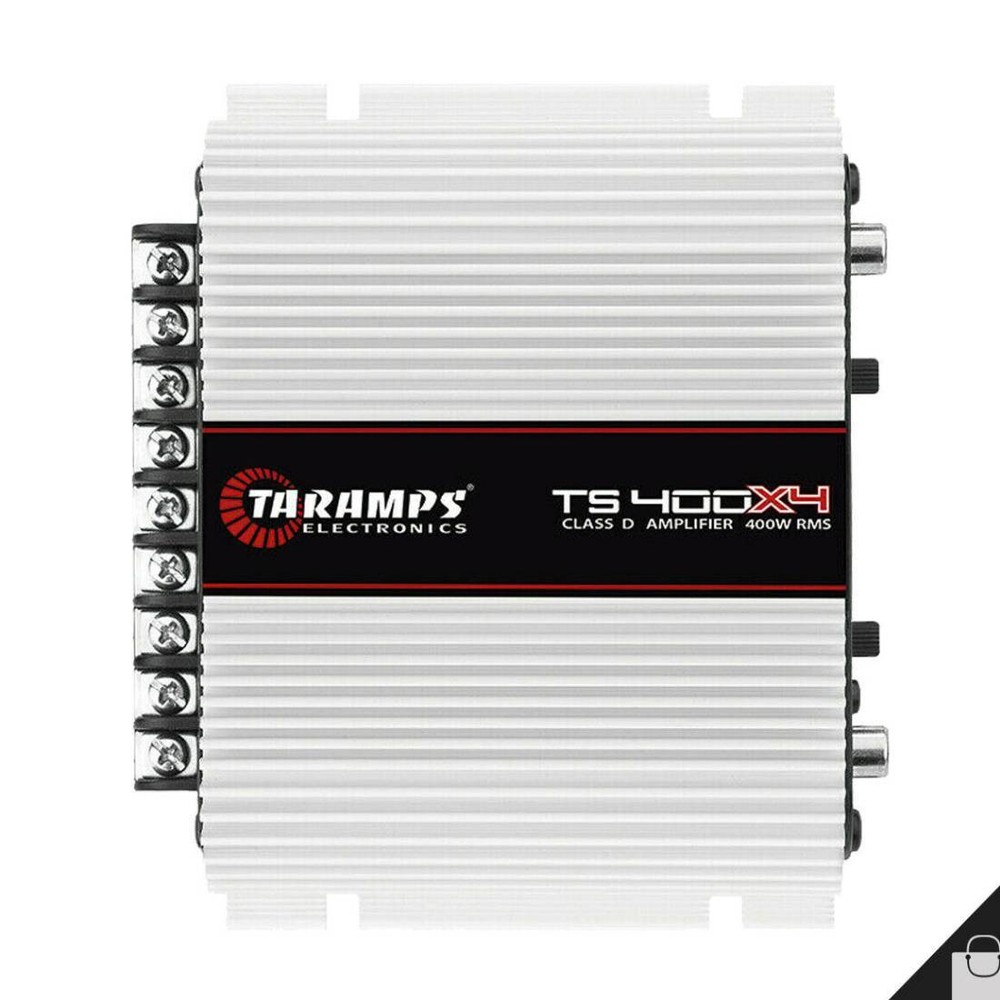 TARAMPS TS 400X4 400 Watts Max Power 2 Ohms 4 Channel Full Range Car Audio Am…
