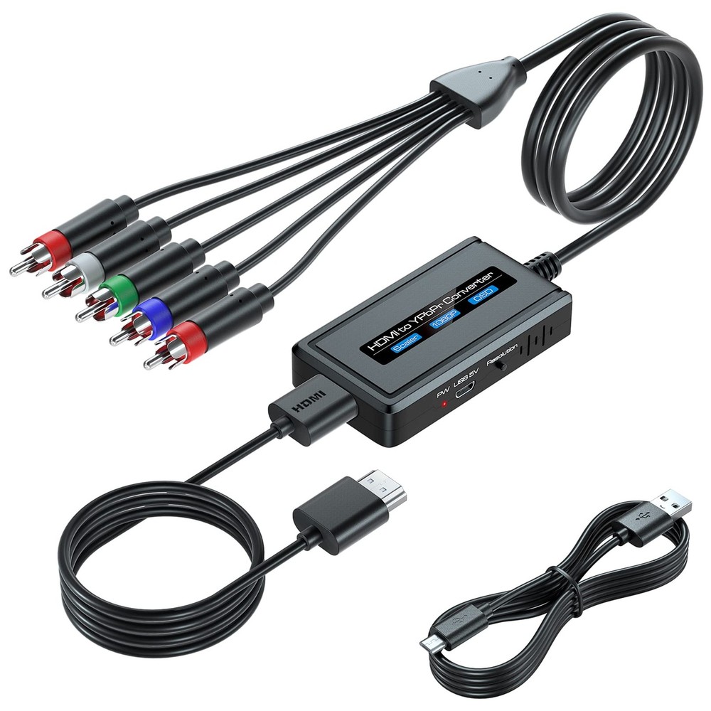 HDMI to Component Converter 1080P HDMI to YPbPr Adapter
