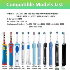 Replacement Oral B Braun Toothbrush Charger 110-220V Model 3757 Travel charger