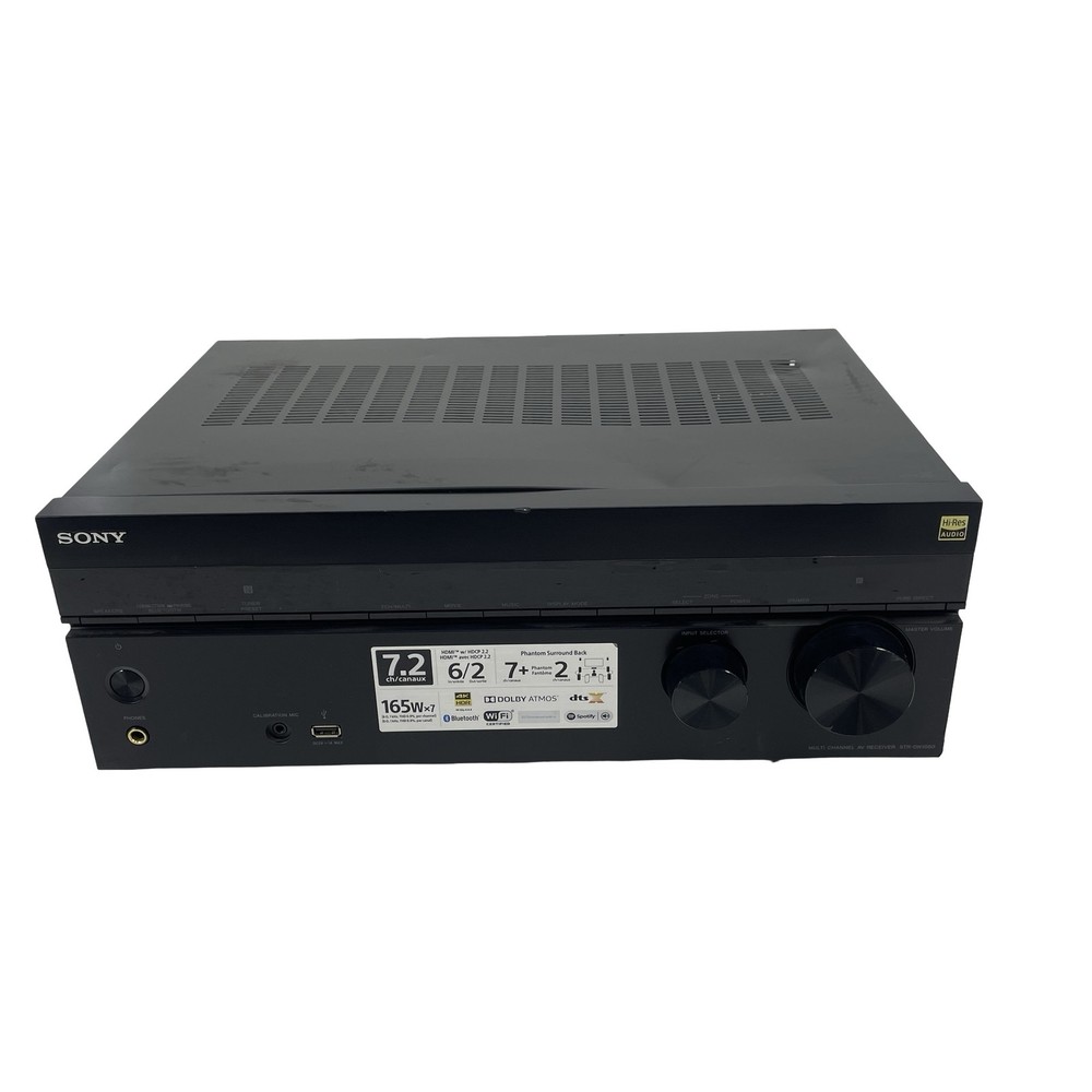 AS/IS DEMO UNIT Sony STR-DN1080 7.2-Channel 165W AV Receiver – Black #UD0653