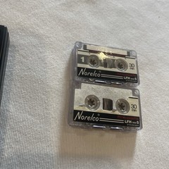 Vintage Norcom 2500 Hand Held Micro-Cassette Tape Voice Recorder + 2 Tape WORKS