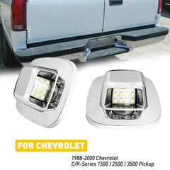 2 Pickup LED License Plate Light White For 1998-2000 Chevrolet C/K-SERIES 5500K