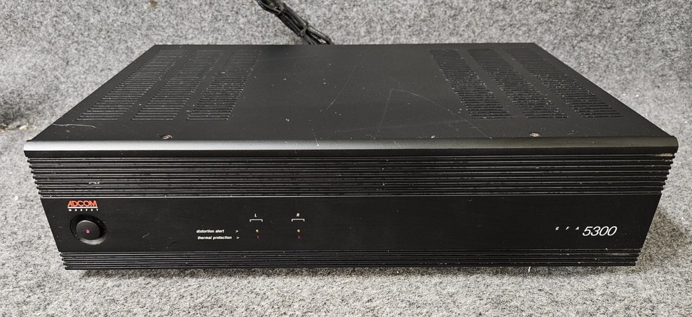 Adcom GFA-5300 MOSFET Stereo Power Amplifier (Tested & Working)