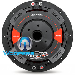 OPEN BOX DD AUDIO SL610-D2 10″ SLIM SHALLOW 1200W DUAL 2-OHM CAR SUBWOOFER