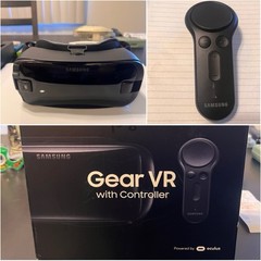 NOB Samsung Gear VR SM-R325 Smartphone VR Headset,w/ Controller Black, MicroUSB