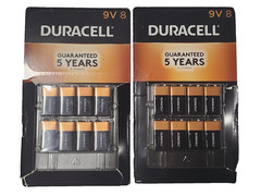 Duracell 9V Alkaline Batteries 16 Pack Long Lasting Exp Mar 2029