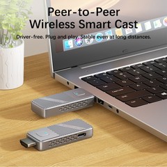 Wireless HDMI Transmitter & Receiver 2.4G/5G HD Screen Mirroring Adapter 2026
