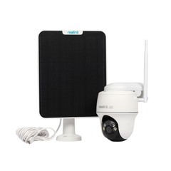 REOLINK First 4K Solar Security Cameras Wireless Outdoor, Argus PT Ultra+Solar