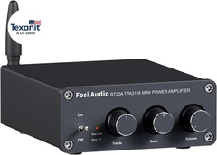 BT20A Bluetooth Stereo Amplifier, 2 Channel Home Audio Component Amplifiers for