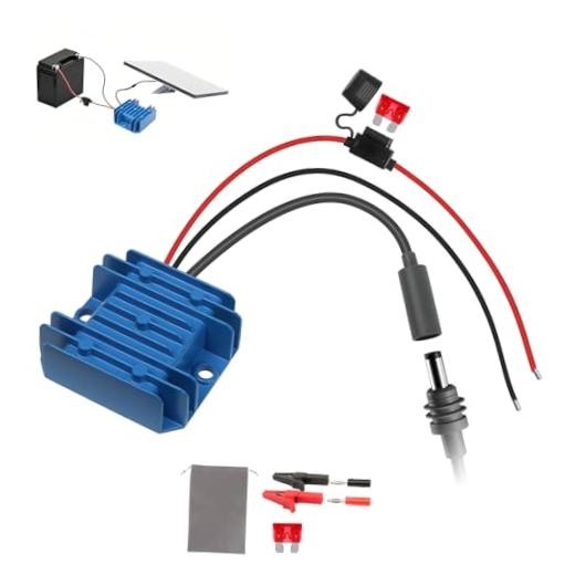 Starlink Mini 12V Adapter Power Cable, 12V/24V to 30V 3.5A DC Step 1.64 ft Blue