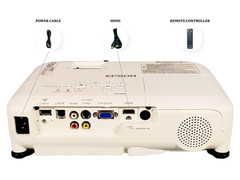 Epson VS340 3LCD Projector 2800 Lumens Conference Room 1080p HDMI w/Remote