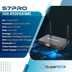 🔥2026 NEWEST SUPERBOX S7 PRO- FREE AIR SHIPPING ✈️📦 – NO FEES – LIFETIME USE