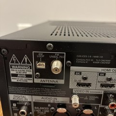 Pioneer VSX-LX805 11.4-Channel A/V Receiver Home Audio Amplifier-original box