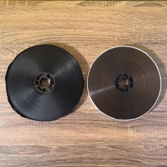 Vintage 2 Russian Reel Film Tapes 7″ – RV9
