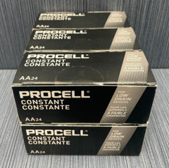 Lot 144 x Procell Constant AA Batteries For Low Drain Devices