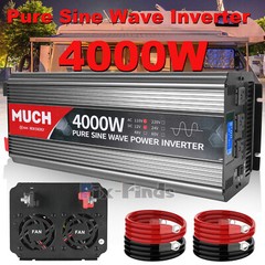 Pure Sine Wave Inverter 4000W 6000W 8000W 12V 24V – 110V 120V Solar Off Grid LCD