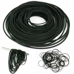 50PCS Square Rubber Drive Belt For Audio Cassette Player Recorder Repair Parts