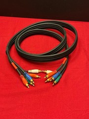 6FT COMPONENT VIDEO CABLE WITH AUDIO 5 RCA RED GREEN BLUE RGB for HDTV DVD VCR