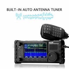 Xiegu X6100 HF Transceiver 10W Full Mode SDR Radio Support Bluetooth 3.6″ Screen