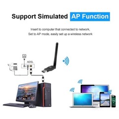 USB WiFi Adapter 150Mbps For Mag Boxes (Mag250 Mag254 Mag322 Mag520 ..) Linux OS