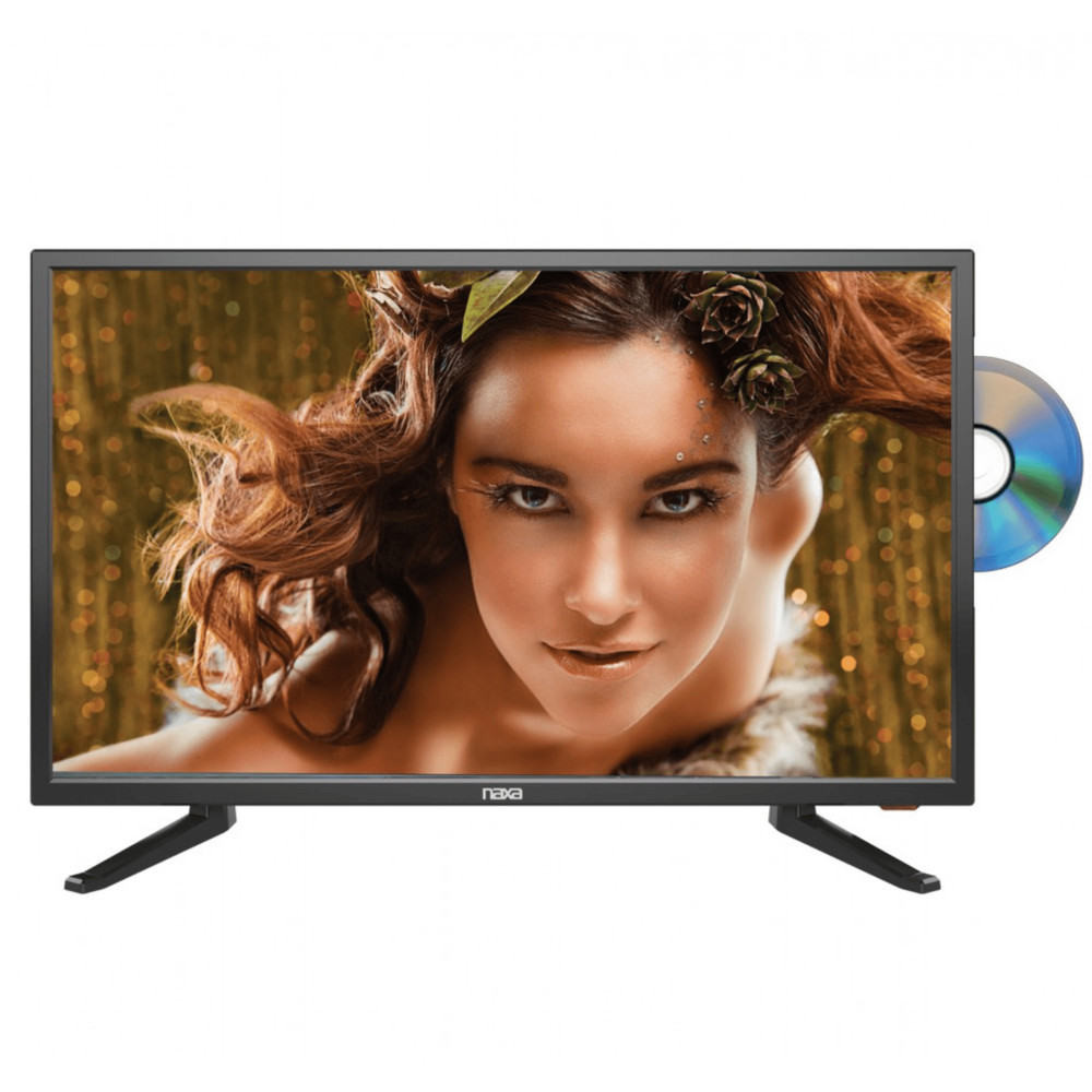Naxa 24″ 12V ACDC LED HD Television w DVD Player – Refurbished Grade Very Good