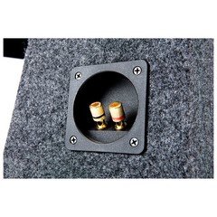 Single 10″ Subwoofer Shallow Standard Cab Truck Sub Box Enclosure Speaker Slim