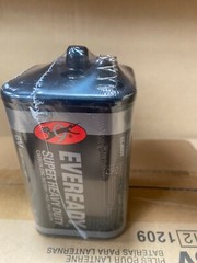 Eveready 6v Lantern Battery #1209 New Lot of 12