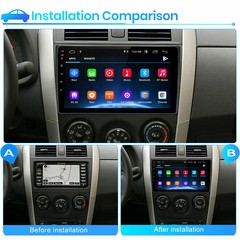 Android 15 MP5 Player Quad-core Stereo Radio 9” For Toyota Corolla 2006-2013