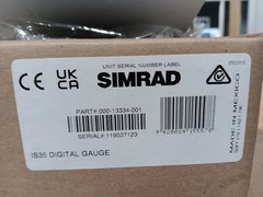 Simrad IS35 3.5″ Multifunctional Wired Instrument Display
