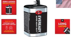 Super Heavy Duty 6V Battery – Reliable Power for Lanterns & Safety Devices