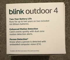 Blink Outdoor 4 (4th Gen) Wire-Free Smart Security Add On Camera HD 2-Way Audio