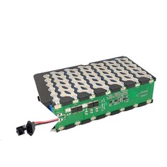 DIY 13S 8P 48V Li-ion Battery Box w/ 20A/30A BMS+Holder+Welding Nickel Strip kit