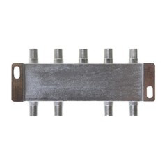 8-Way TV Coaxial Cable Splitter 5-2300MHz For RG6 RG59 TV Antenna Coax Adapter