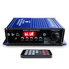 400W Stereo Home Audio Amplifier Bluetooth 5.0 2 Channel Digital Power Amplifier