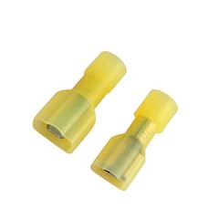 20-300PCS Spade Wire Electrical Crimp Terminals Nylon Fully Insulated Connectors