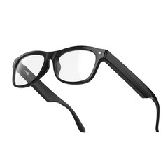 WeariQ Blue Light Blocking Bluetooth Smart Glasses –Black Glossy