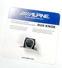 Alpine RUX-KNOB Remote Bass Level Control with 5m Connection Cable New Original