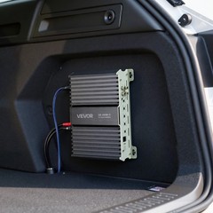 VEVOR Monoblock Car Amplifier Class D Subwoofer Amplifier 400W RMS 1/2/4 Ohm