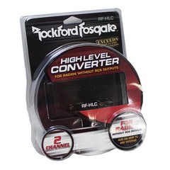 Rockford Fosgate 2-Channel High to Low Level Signal Converter RF-HLC