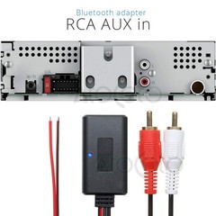 12V Aux Bluetooth 5.0 Adapter Module Music Receiver Car kit with 2 RCA Input …