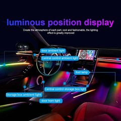 1 in 22 Full LED Bead Symphony Dream Car Interior Ambient Lighting Wireless Kits