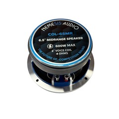 Nemesis Audio COL-65MR 6.5″ 300W RMS Midrange Speaker (Single)