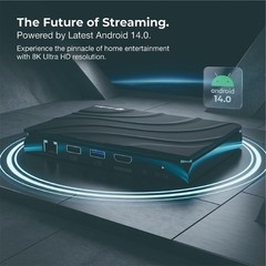 vSeeBox V6 Max Upgraded 8K HDR Android 14 TV Box 4GB 64GB WiFi6 Bluetooth 5.0