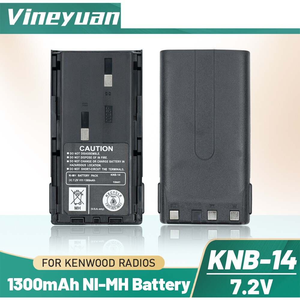 1PC 1300mAh KNB-14 KNB-15A Ni-MH Battery for TK-260 TK-270 TK-272 TK-360 TK-2100