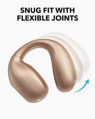 Soundcore C40i Open-Ear Earbuds Clip-On Headphones 3D Sound for Sports|Refurbish