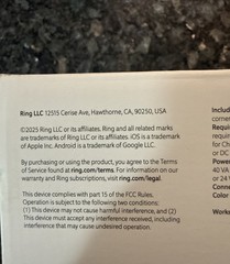 Ring Wired Doorbell Pro 3rd Gen Retinal 4K (Newest Model) NEW / FACTORY SEALED